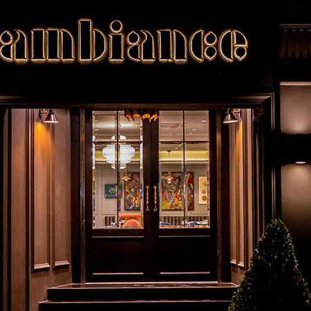 Ambiance Boutique Art Hotel 拉合尔 外观 照片 Entrance to the restaurant