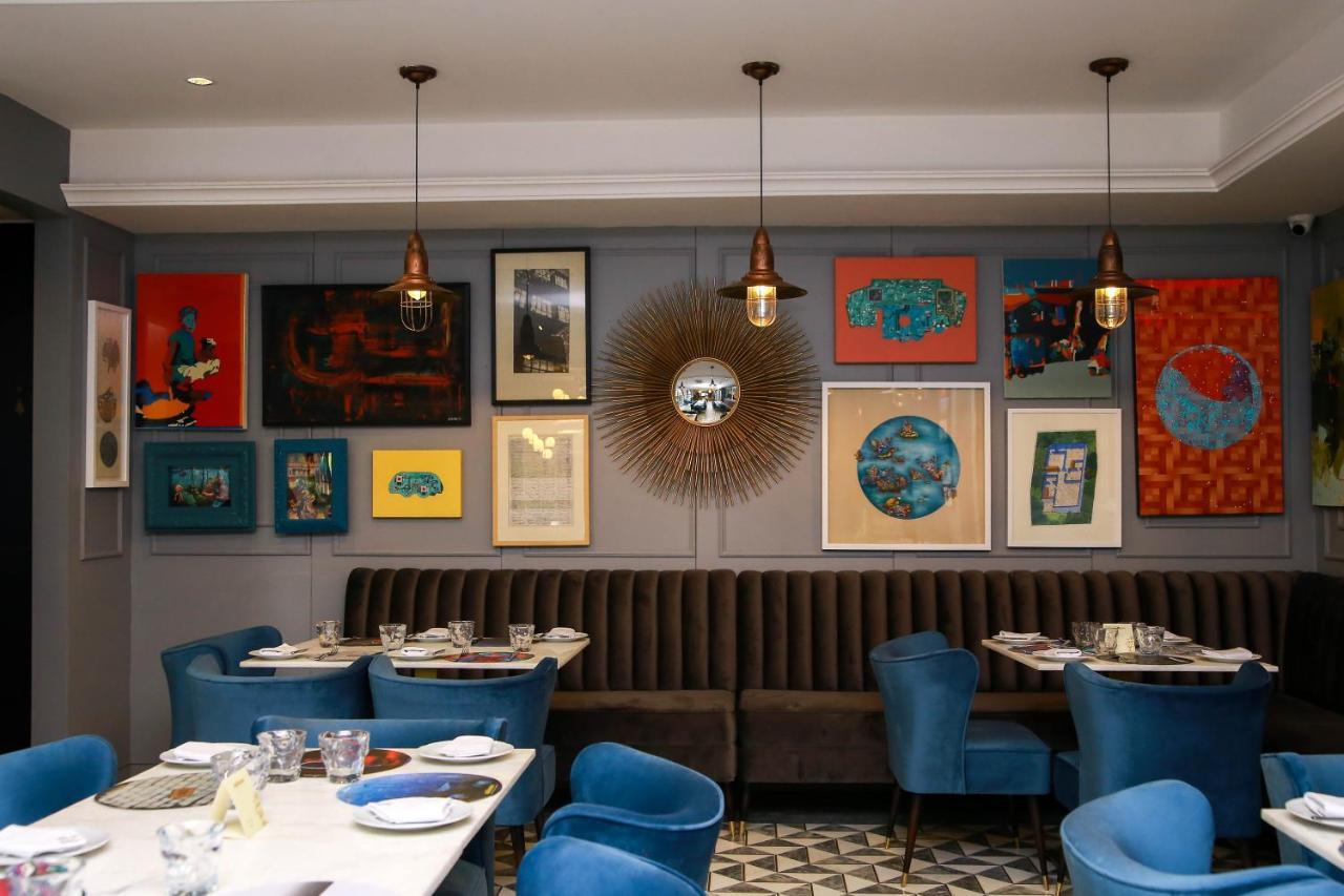Ambiance Boutique Art Hotel 拉合尔 外观 照片 Interior of the restaurant