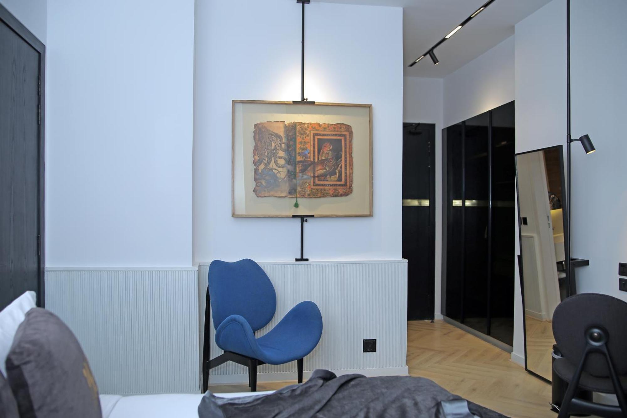 Ambiance Boutique Art Hotel 拉合尔 客房 照片 Track lighting